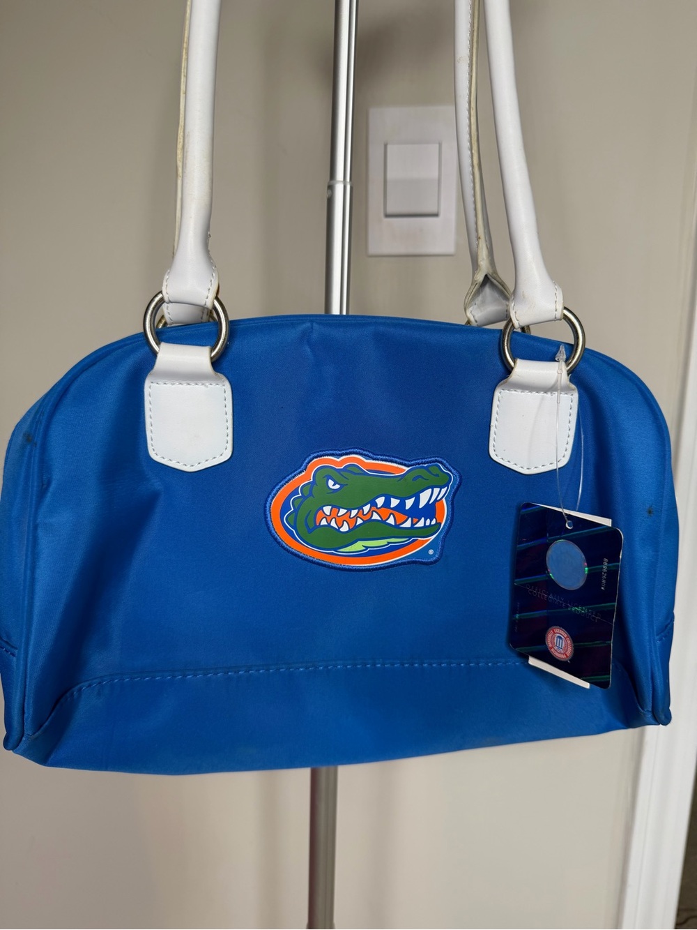 Florida Gators Logo Shoulder Bag  with White Handles